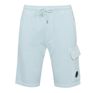 シーピーカンパニー メンズ ハーフパンツ・ショーツ ボトムス Pastel Lens Short Baby Blue 820