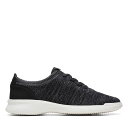 【送料無料】 クラークス メンズ スニーカー シューズ Donaway Knit Trainers Black Knit