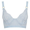 ステラマッカートニー インナー 下着 【送料無料】 ステラマッカートニー レディース ブラジャー アンダーウェア Lace Flounce Underwire Triangle Bra 450 Ple Blu