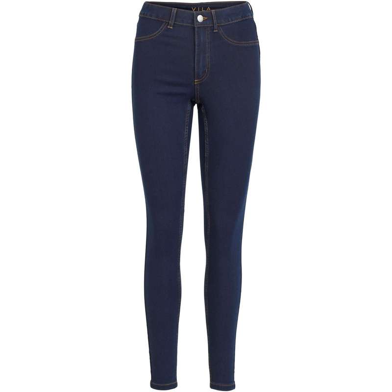  ヴィラ レディース デニムパンツ ボトムス Jeggings Blue Denim