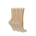 【送料無料】 プリングル レディース ハンドバッグ バッグ Marian No Show 3 Pack Socks Nude1