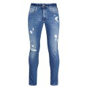 【送料無料】 リプレイ メンズ デニムパンツ ジーンズ ボトムス Anbass Slim Jeans Medium Blue 009