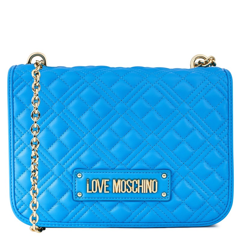 ̵  ⥹ ǥ ϥɥХå Хå Super Quilted Chain Shoulder Bag Azure Ocean 753