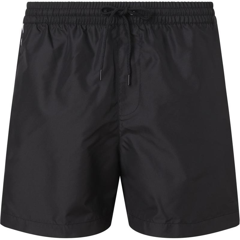 【送料無料】 カルバンクライン メンズ ハーフパンツ・ショーツ 水着 Medium Tape Swim Shorts Mens PVH Black