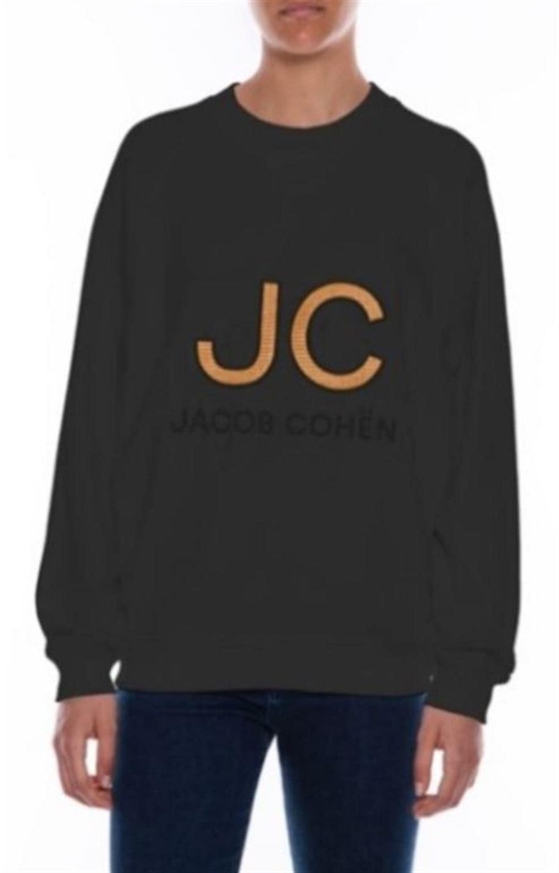 ヤコブ コーエン レディース パーカー・スウェット アウター Jc Crew Sweater Black C74