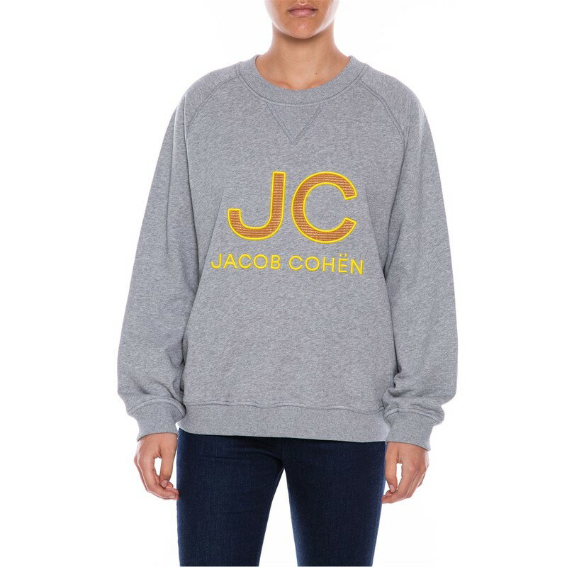 ヤコブ コーエン レディース パーカー・スウェット アウター Jc Crew Sweater Grey A933