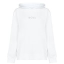 【送料無料】 ボス レディース パーカー・スウェット アウター Diamante Logo OTH Hoodie White 100