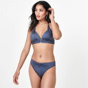 【送料無料】 ビバ レディース トップのみ 水着 Icon Sophisticated Bikini Top Pewter