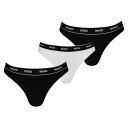【送料無料】 フューゴ レディース パンツ アンダーウェア Stretch Cotton Thong Black/White