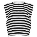 【送料無料】 フレンチコネクション レディース タンクトップ トップス Pad Strip Tank Winter Whit