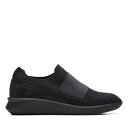 【送料無料】 クラークス レディース スニーカー シューズ Clarks Un Rio Knit Ld09 Black Combi