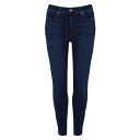 セブンフォーオールマンカインド レディース デニムパンツ ボトムス Aubrey Slim Jeans Dark Blue