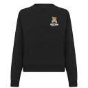【送料無料】 モスキーノ レディース パーカー・スウェット アウター Underbear Sweatshirt Black 0555