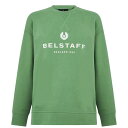 【送料無料】 ベルスタッフ レディース パーカー・スウェット アウター Rio 1924 Sweatshirt Graph Green