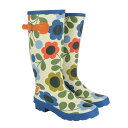 【送料無料】 レガッタ レディース ブーツ・レインブーツ シューズ Orla Kiely Hi Wellington MeadowFloral
