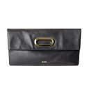 yz ro fB[X nhobO obO BIBA Foldover Clutch Bag Black