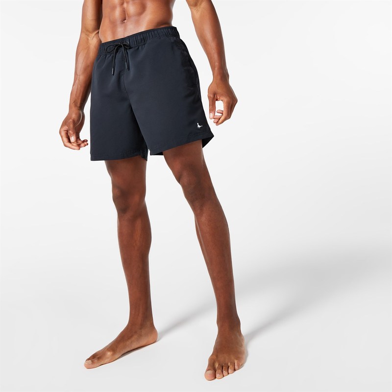 【送料無料】 ジャック ウィルス メンズ ハーフパンツ・ショーツ 水着 Eco Mid-Length Swim Shorts Black