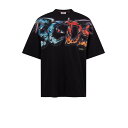  ジーシーディーエス メンズ Tシャツ トップス Heaven And Hell Oversized T Shirt Black 02