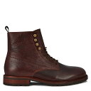【送料無料】 シューザベア メンズ ブーツ・レインブーツ シューズ Shoe York Lace Lthr Sn09 130 Brown