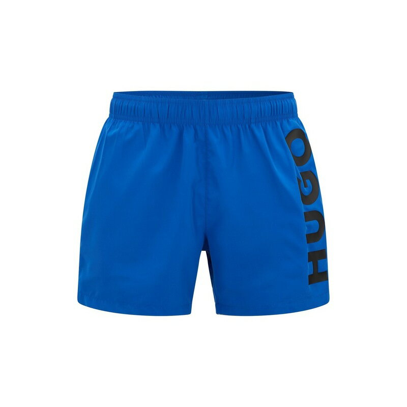 【送料無料】 フューゴ メンズ ハーフパンツ・ショーツ 水着 Hugo Boss Abas Swim Shorts Medium Blue 420