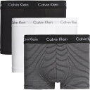 【送料無料】 カルバンクライン メンズ ボクサーパンツ アンダーウェア 3 Pack Low Rise Boxer Shorts Mens Wht/Stripe...