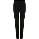 フェイズ・エイト レディース レギンス ボトムス Sabrina Zip Hem Ponte Legging Black