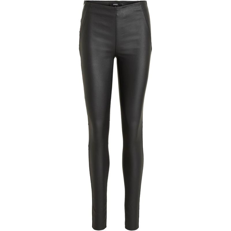 ֥ ǥ ܥȥॹ 奢ѥ  쥮 Object Coated Leggings Black ֥å