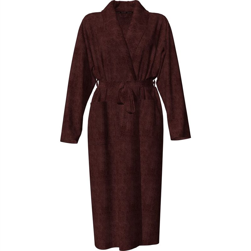 【送料無料】 カルバンクライン レディース ナイトウェア アンダーウェア Fluffy Robe Red Carpet