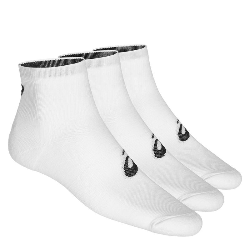 yz AVbNX fB[X C A_[EFA Quarter Socks 3 Pack Junior Boys White