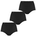 【送料無料】 スロッギ レディース パンツ アンダーウェア 3 Pack Maxi Briefs Black 0004