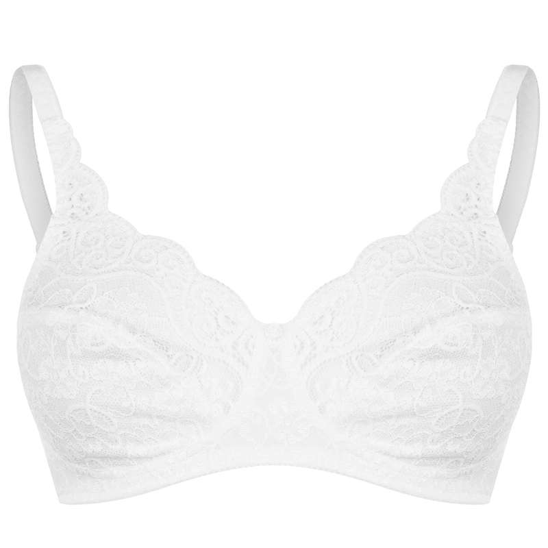 【送料無料】 トリンプ レディース ブラジャー アンダーウェア Amourette 300 Non Wired Bra White 0003