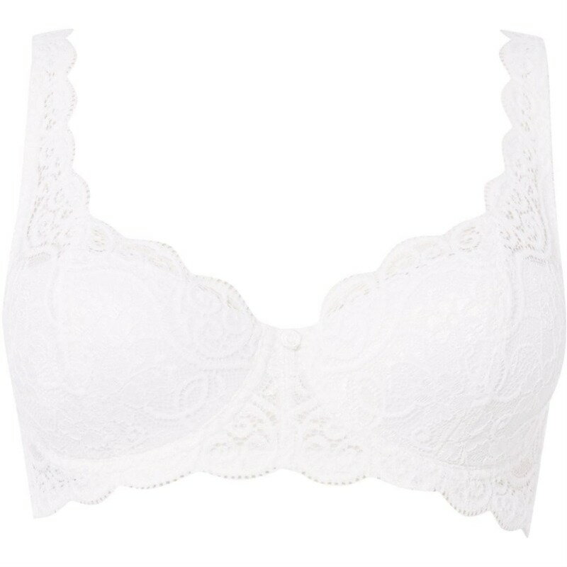 【送料無料】 トリンプ レディース ブラジャー アンダーウェア Amourette 300 Underwired Half Cup Bra White