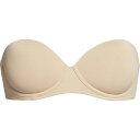 【送料無料】 カルバンクライン レディース ブラジャー アンダーウェア Push Up Strapless Bra Bare