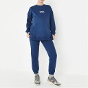 ミスガイデッド レディース パーカー・スウェット アウター Mama Embroidered Sweatshirt and Over Bump Maternity Joggers Co Ord Set Navy