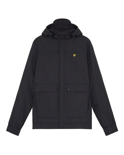 【送料無料】 ライルアンドスコット メンズ ジャケット・ブルゾン アウター Hooded Pocket Jacket Z865 Jet Black 【送料無料】 ライルアンドスコット メンズ ジャケット・ブルゾン アウター Hooded Pocket Jacket Z865 Jet Black