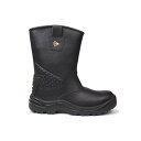 【送料無料】 ダンロップ メンズ ブーツ・レインブーツ シューズ Safety Rigger Mens Steel Toe Cap Safety Boots Black