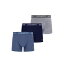 【送料無料】 ライルアンドスコット メンズ ボクサーパンツ アンダーウェア Barclay 3 Pack Boxer Shorts Navy/Blu/Gry542