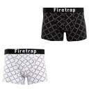 【送料無料】 ファイヤートラップ メンズ ボクサーパンツ アンダーウェア 2 Pack Boxer Shorts Checks