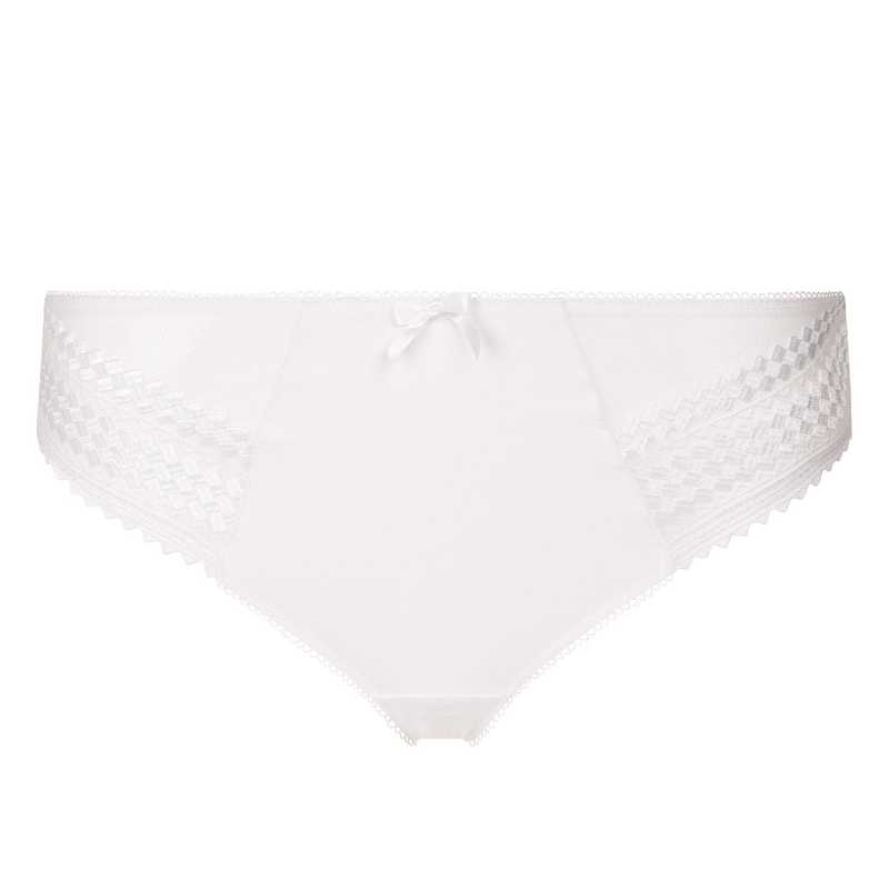 【送料無料】 ファンタジー レディース パンツ アンダーウェア Rebecca brief White