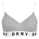 ダナ・キャラン 【送料無料】 ダナ キャラン ニューヨーク レディース ブラジャー アンダーウェア Cozy Boyfriend Push Up Bra Grey