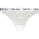 【送料無料】 カルバンクライン レディース パンツ アンダーウェア Caros Lace Bikini Briefs White