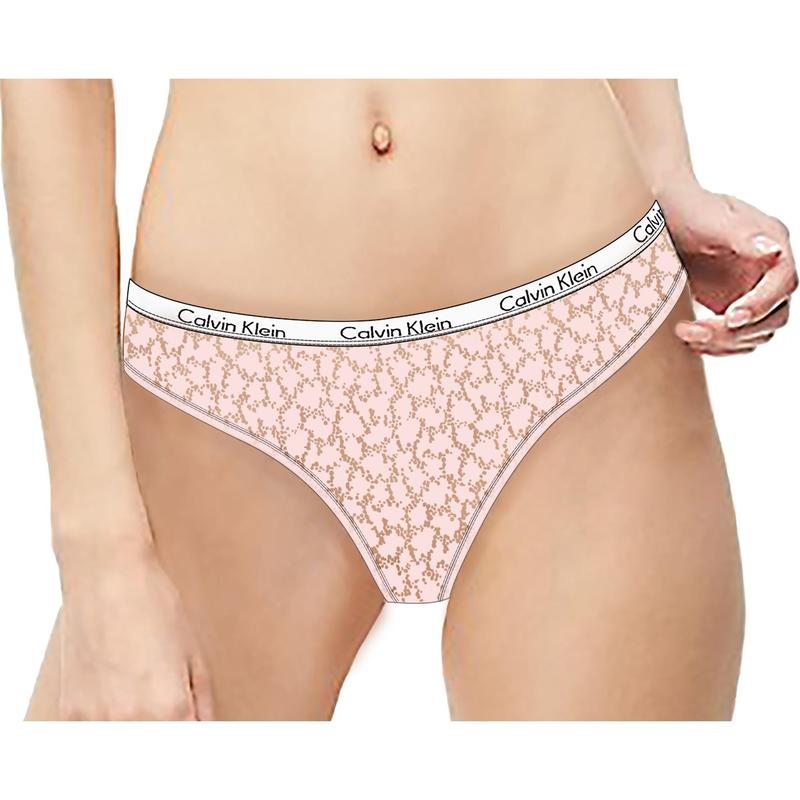 【送料無料】 カルバンクライン レディース パンツ アンダーウェア Caros Lace Brazilian Briefs Nymphs Thigh