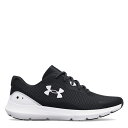 yz A_[A[}[ Y Xj[J[ V[Y Surge 3 Mens Running Shoes Black/White