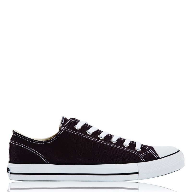  ソウルカル メンズ スニーカー シューズ Canvas Low Mens Trainers Black