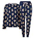 【送料無料】 チェルシーピア レディース ナイトウェア アンダーウェア Classic Pyjama Set Cockapoo Navy