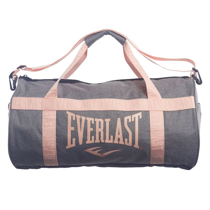 ̵ С饹 ǥ ϥɥХå Хå Barrel Bag Grey/Coral