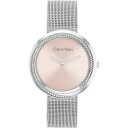 【送料無料】 カルバンクライン レディース 腕時計 アクセサリー Women's Calvin Klein Mesh Watch Silver