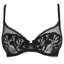 【送料無料】 メゾンレジャビー レディース ブラジャー アンダーウェア Lejaby Sin Under-wired Bra Black