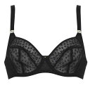 【送料無料】 フレイヤ レディース ブラジャー アンダーウェア Starlight underwire balcony side support bra Black