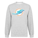 【送料無料】 NFL メンズ パーカー・スウェット アウター Logo Crew Sweatshirt Mens Dolphins